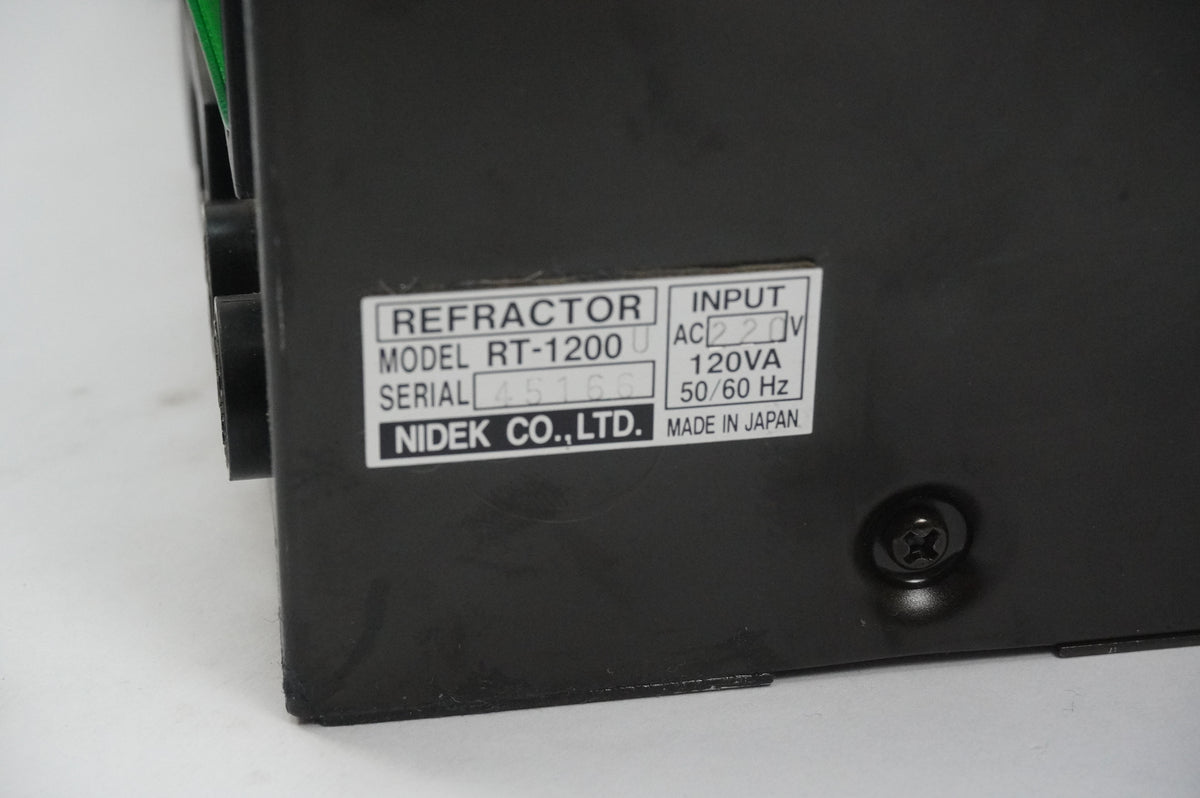 Nidek RT-1200U Refractor Power Box With Power Cord