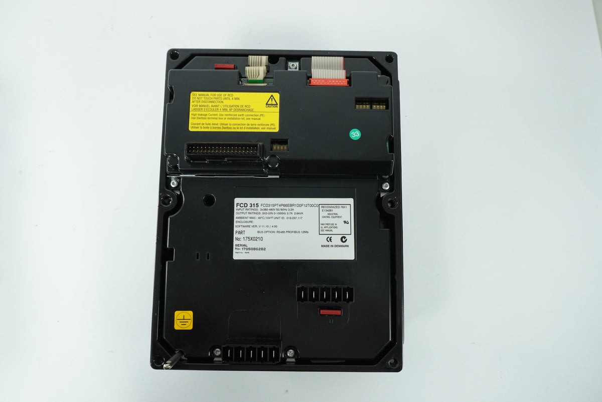 Danfoss 175X0210 FCD 315 VLT Drive crb315pt4p66ebr1d0f13t00c0