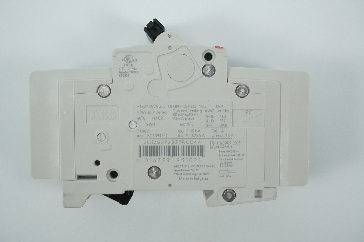 Abb 2CDS272337R0044 SU 202M-C4 Circuit Breaker System Pro M Compact
