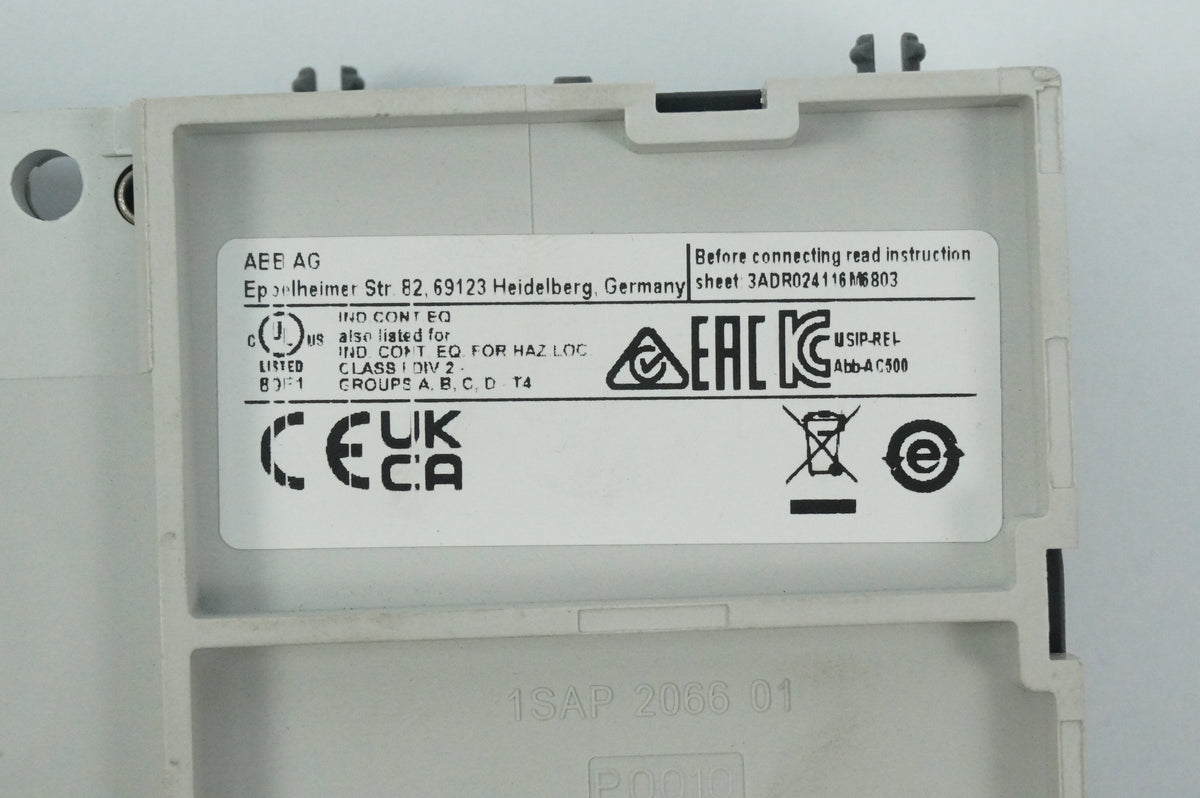 Abb 1SAP212000R0001 1SAP212000R0001 IO Terminal Unit