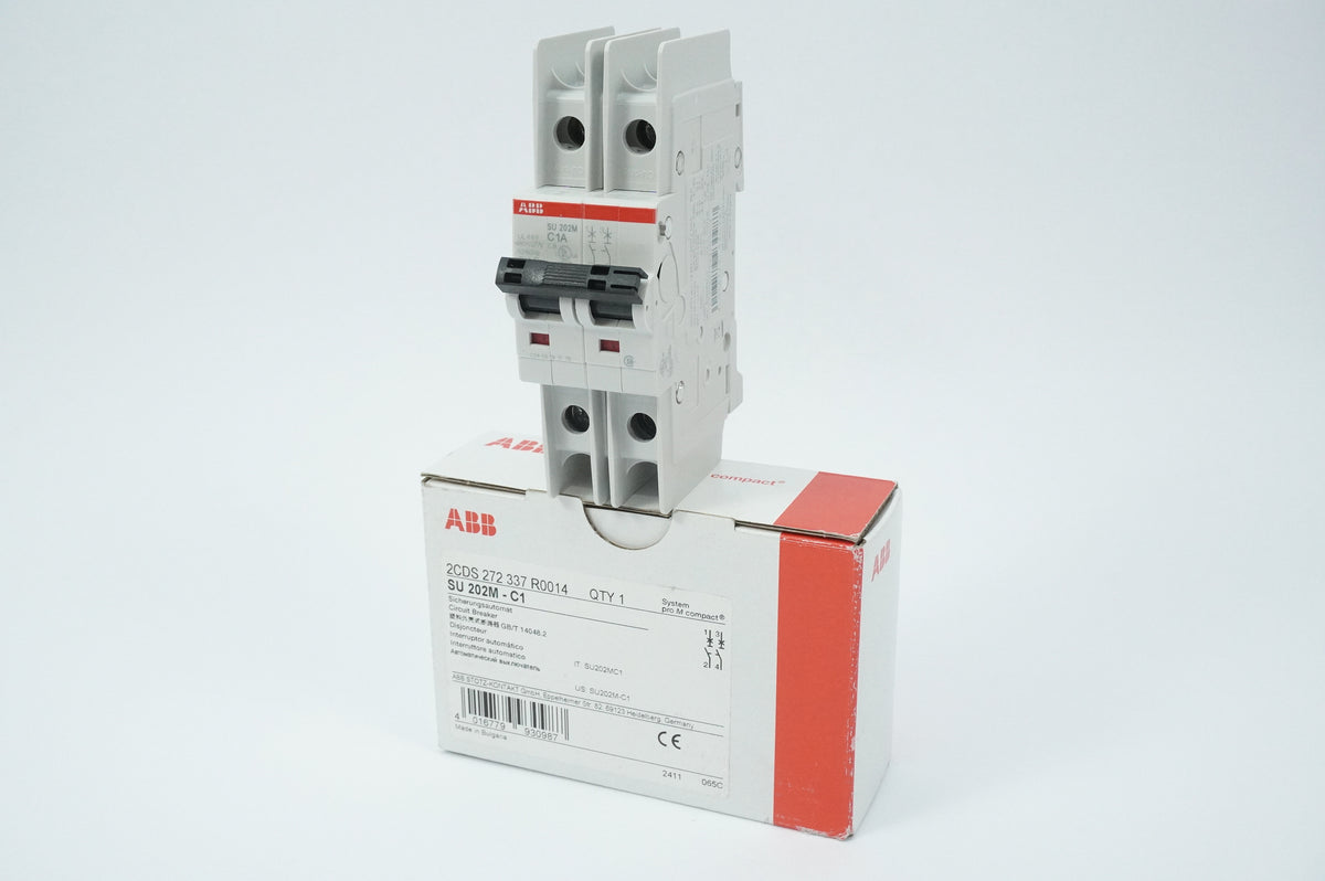 Abb 2CDS272337R0014 SU 202M-C1 Circuit Breaker 2-pole System pro M compact