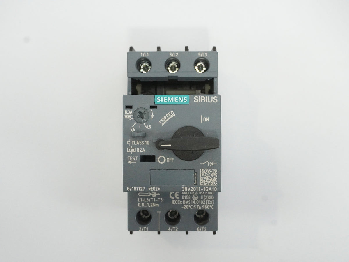 Siemens 3RV2011-1GA10 SIRIUS 3RV2 motor starter protectors