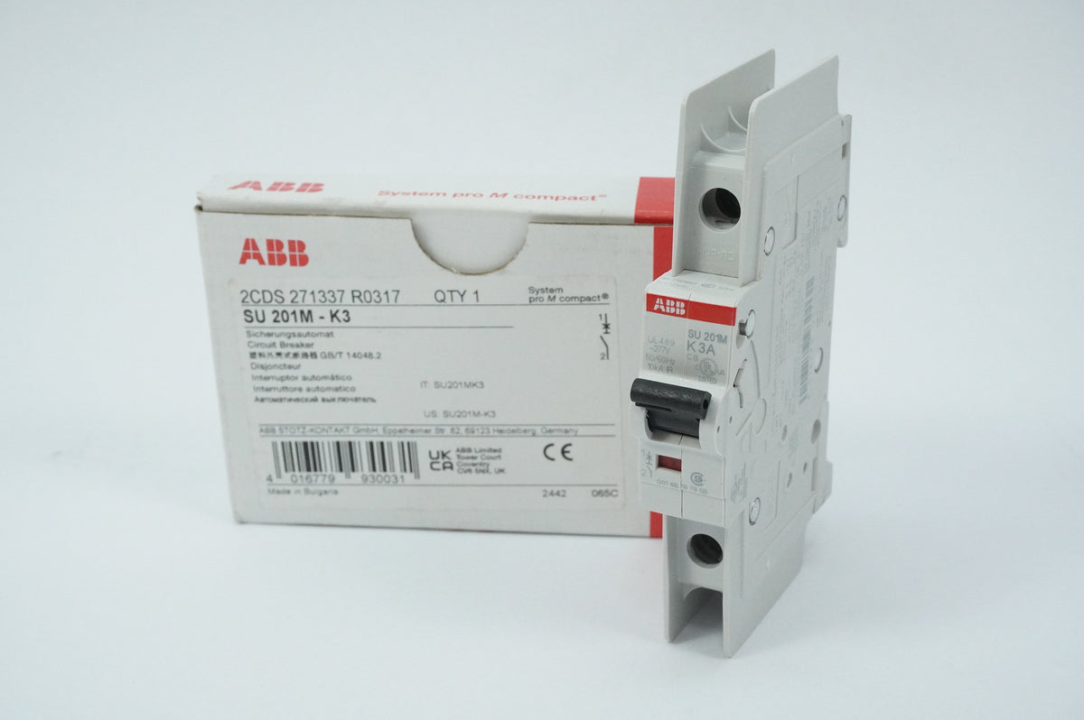 Abb 2CDS271337R0317 SU 201M-K3 Circuit Breaker pro M compact