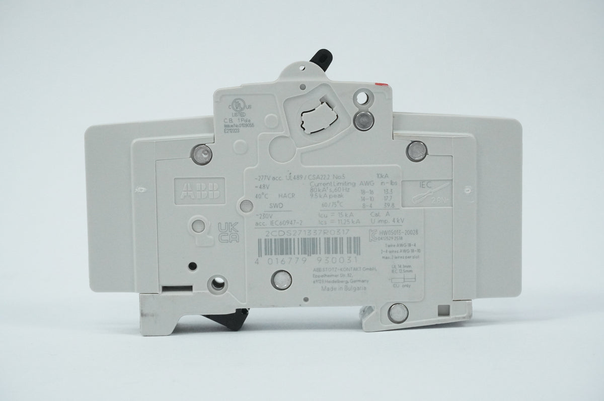 Abb 2CDS271337R0317 SU 201M-K3 Circuit Breaker pro M compact
