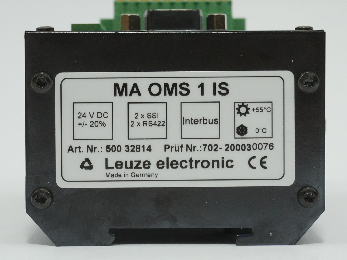 LeuzeElect 50032814 MA OMS 1 IS Interbus-S Connecting Unit
