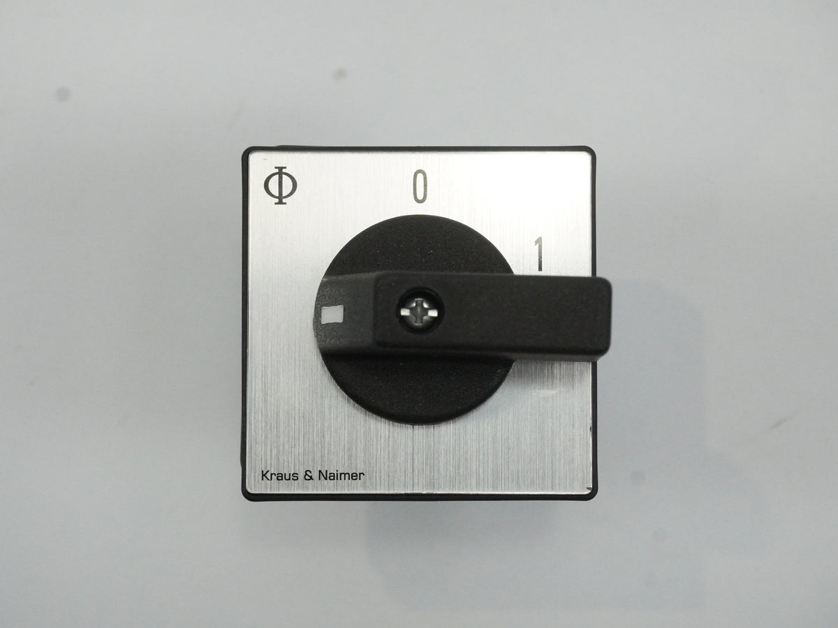 Kraus&Naim 8918031448 CA10 3 Pole Switch 0-1 for panel mounting 20A