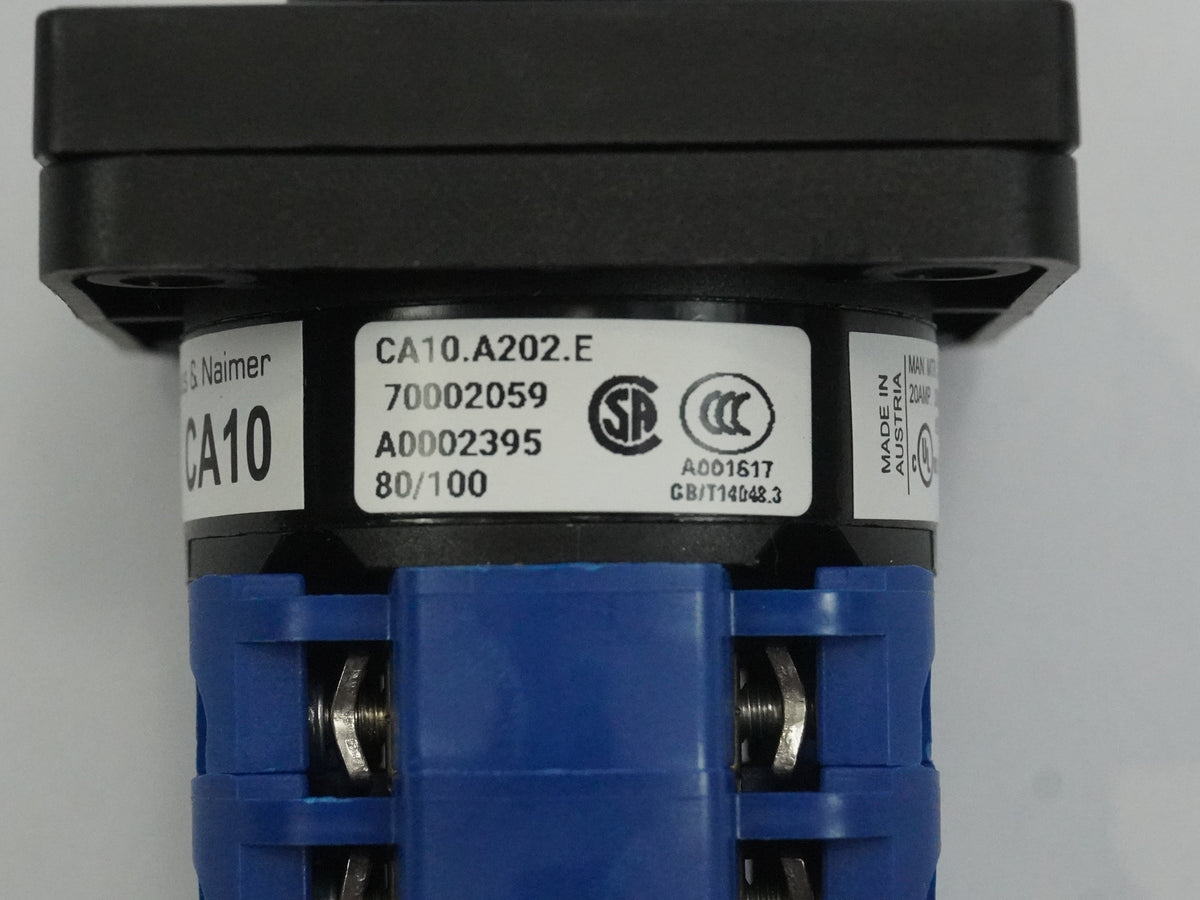 Kraus&Naim 8918031448 CA10 3 Pole Switch 0-1 for panel mounting 20A