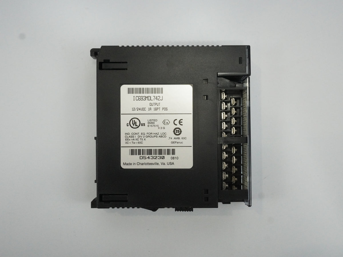 GeFanuc IC693MDL742J Output 12/24VDC