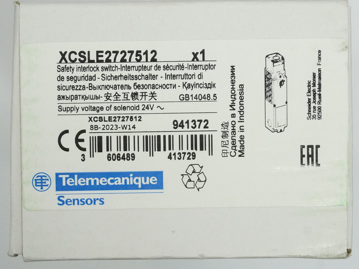 Telemecani XCSLE2727512 Safety interlock switch