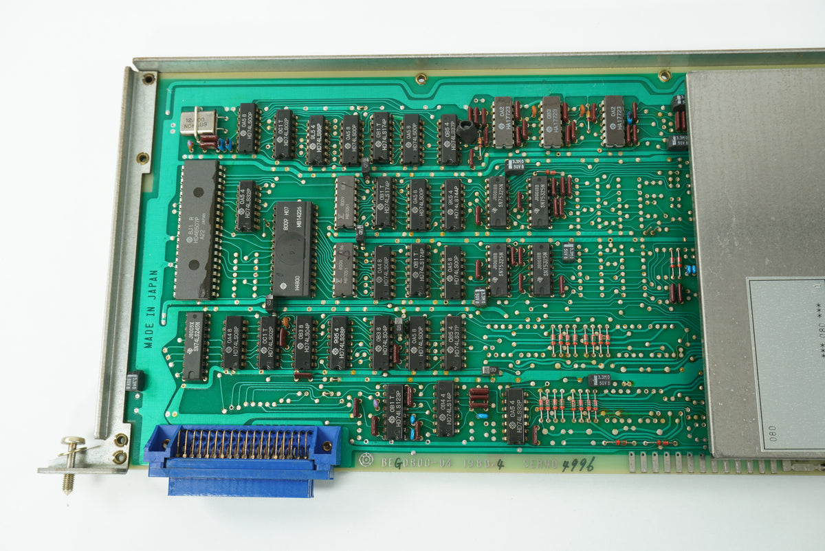Hitachi BEG 0800-04 1980.4 Circuit Board, BMU 64-1, A87L-0001-001503H