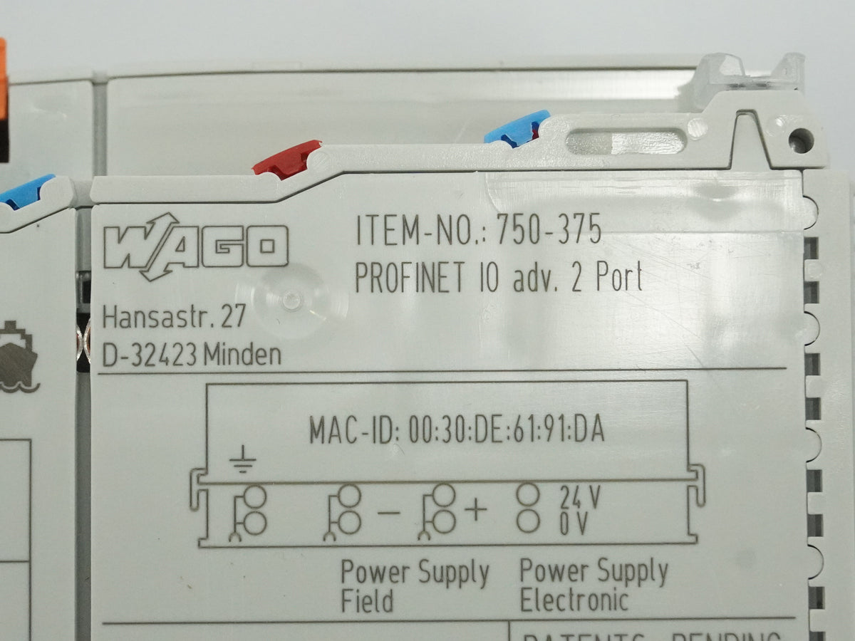 Wago 750-375 FC PROFINET