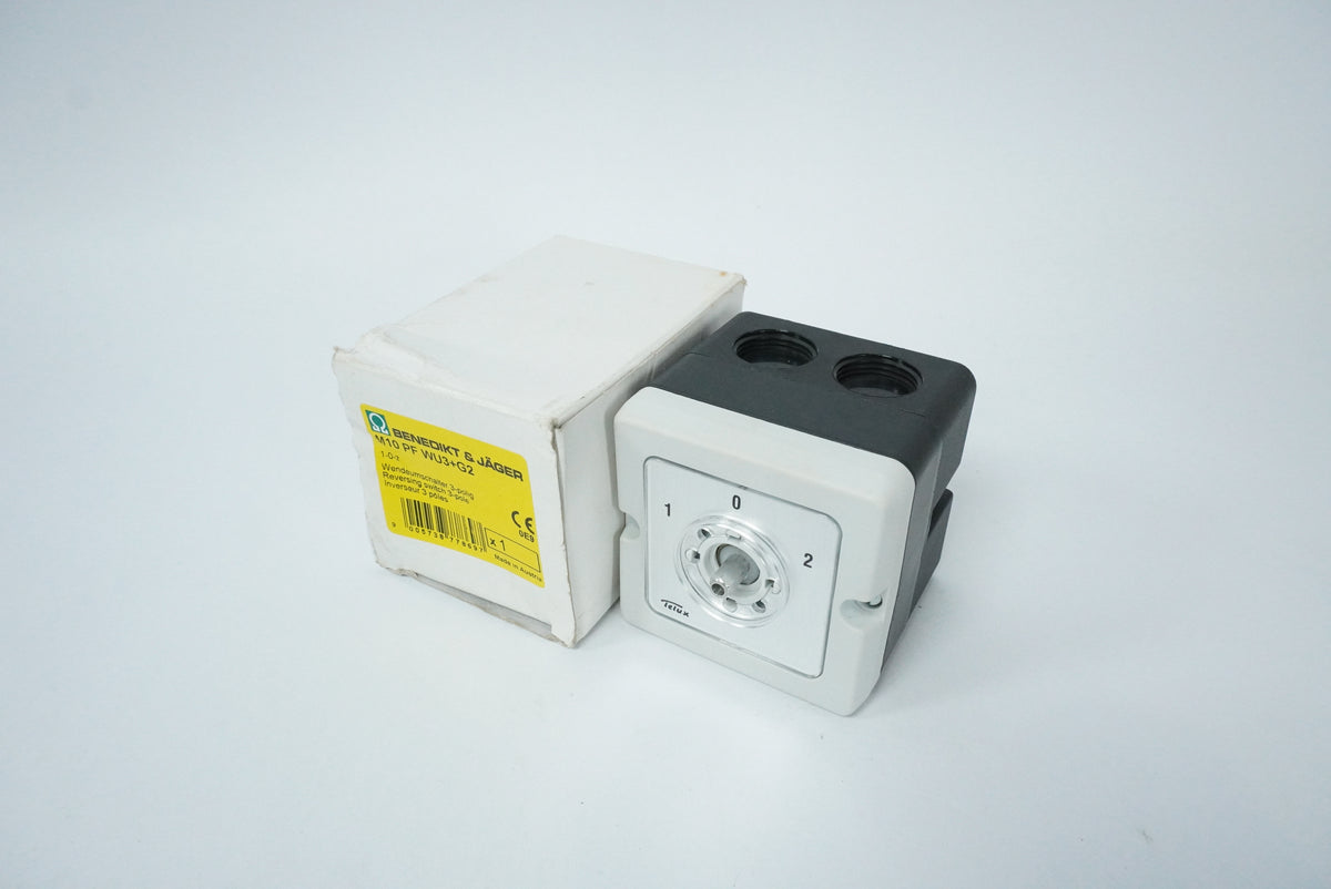 Benedikt & Jäger M10 PF WU3+G2 M10 PF WU3+G2 Reversing Switch 3-pole