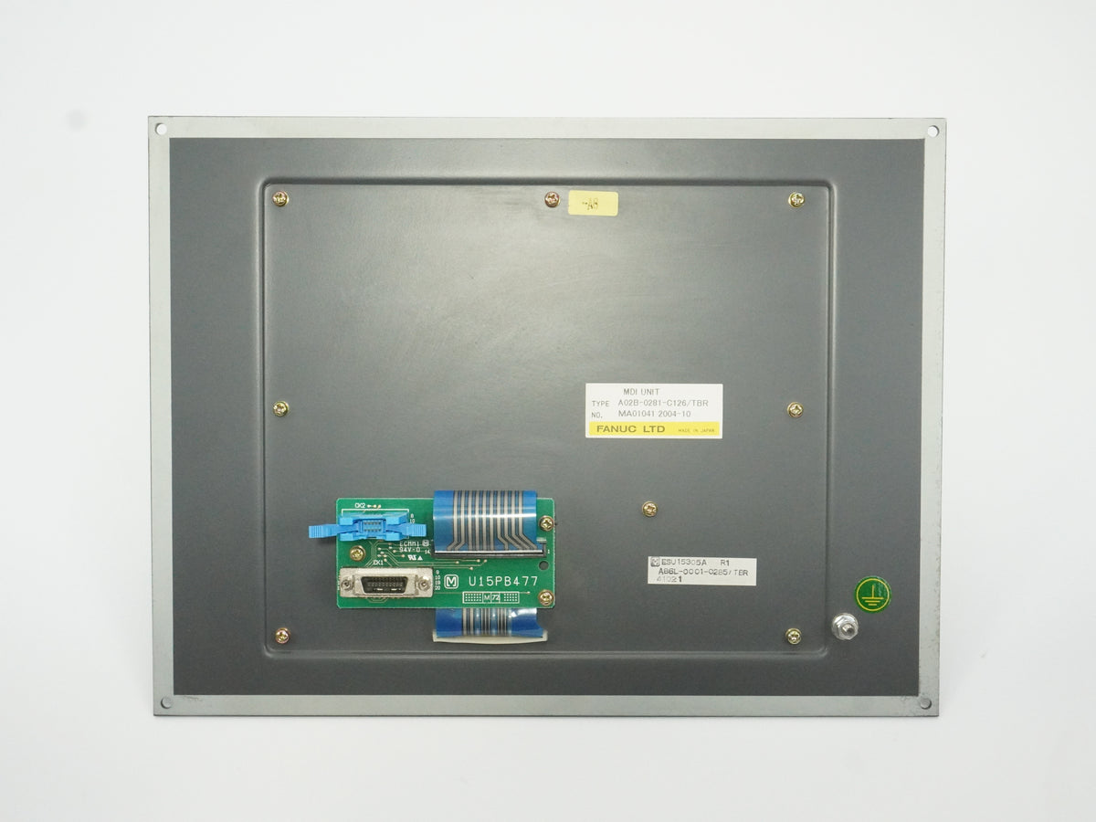FanucLtd A02B-0281-C126/TBR MDI UNIT NO. MA01041 2004-10