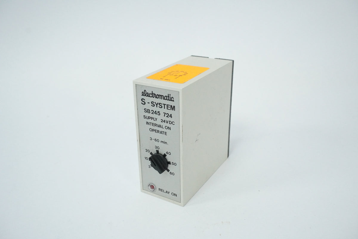Electromat SB245 724 ic SB245 724 S - System Supply 24VDC Interval On Operate 3-