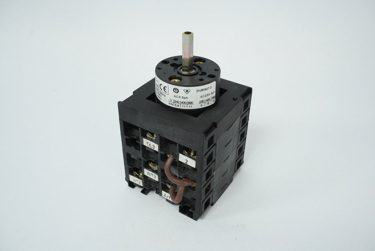 Vemer / Bremas ZK748400 ON-OFF Rotary Cam Switch CQR254225Q06