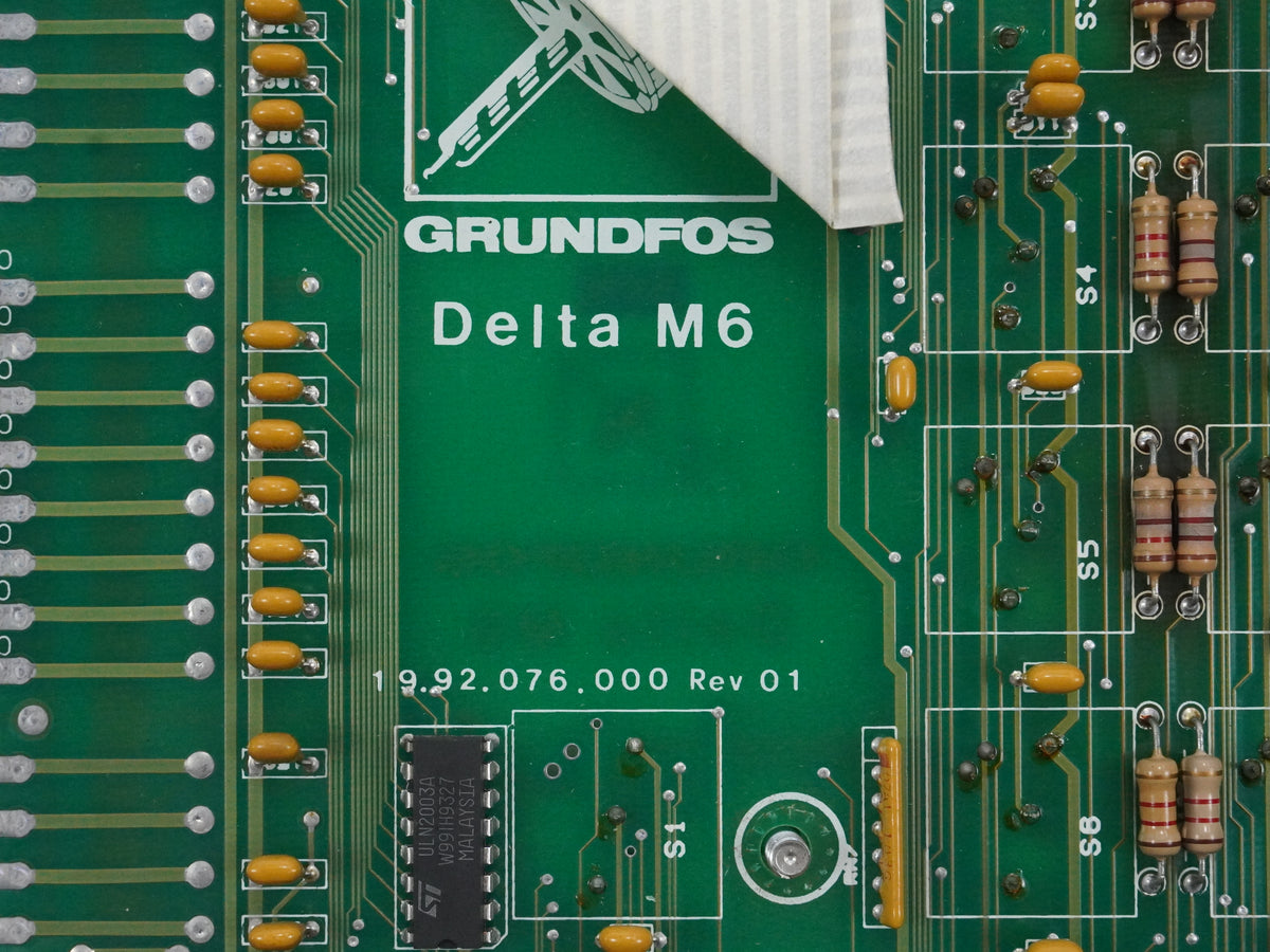 Grundfos 19.92.076.000 Rev 1 Delta M6