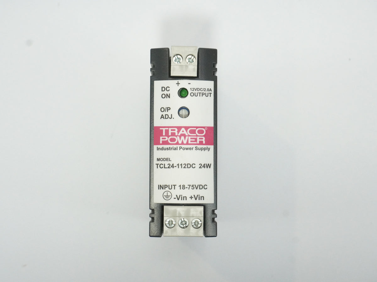 TracoPower TCL24-112DC 24W Industrial Power Supply 12VDC/2A