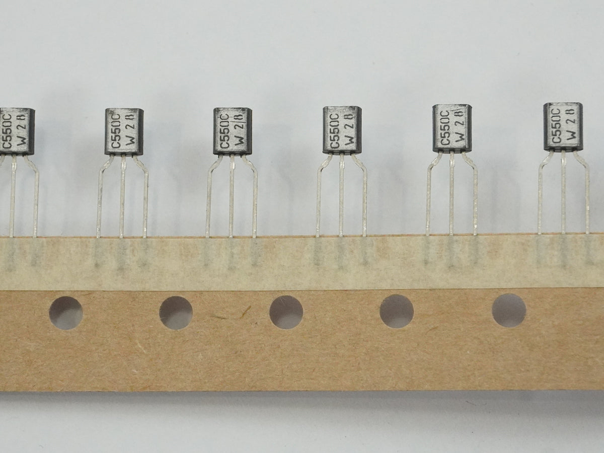 PhilipsSem 933243600116 BC550C Transistor Roll. Roughly 1700 Pcs.