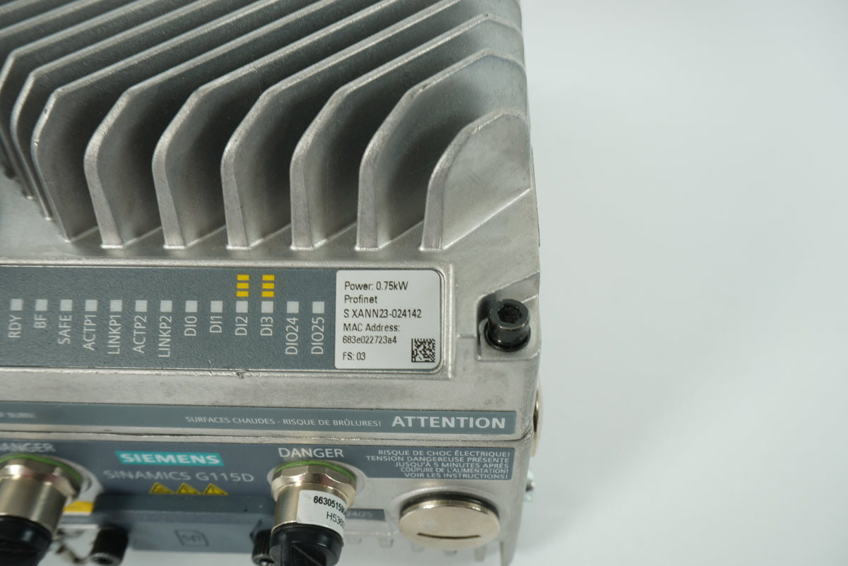 Siemens S XANN23-024142 SINAMICS G115D 0.75kW Profinet, 683e022723a4
