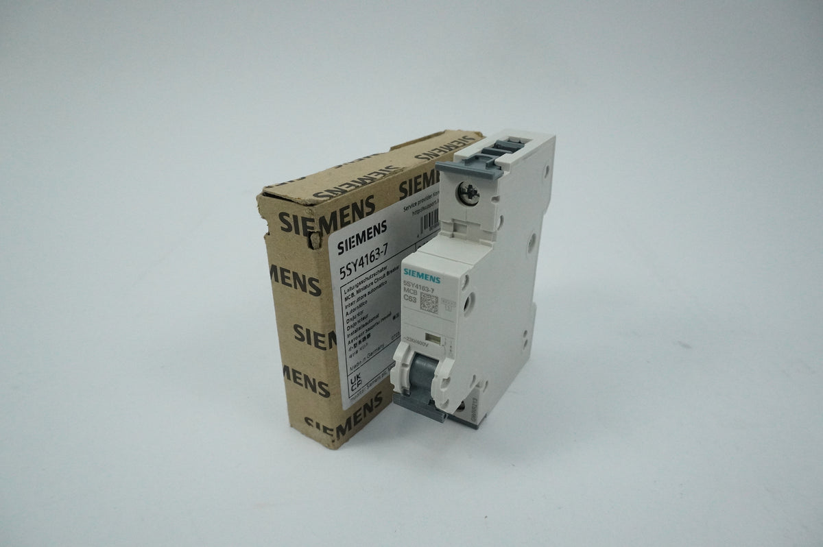 Siemens 5SY4163-7 5SY4163-7 MCB Miniature Circuit Breaker C63 1P