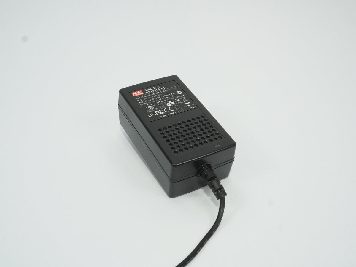 MeanWell GS18A15-P1J 15V 1.20A 18W, RS number 667-5502