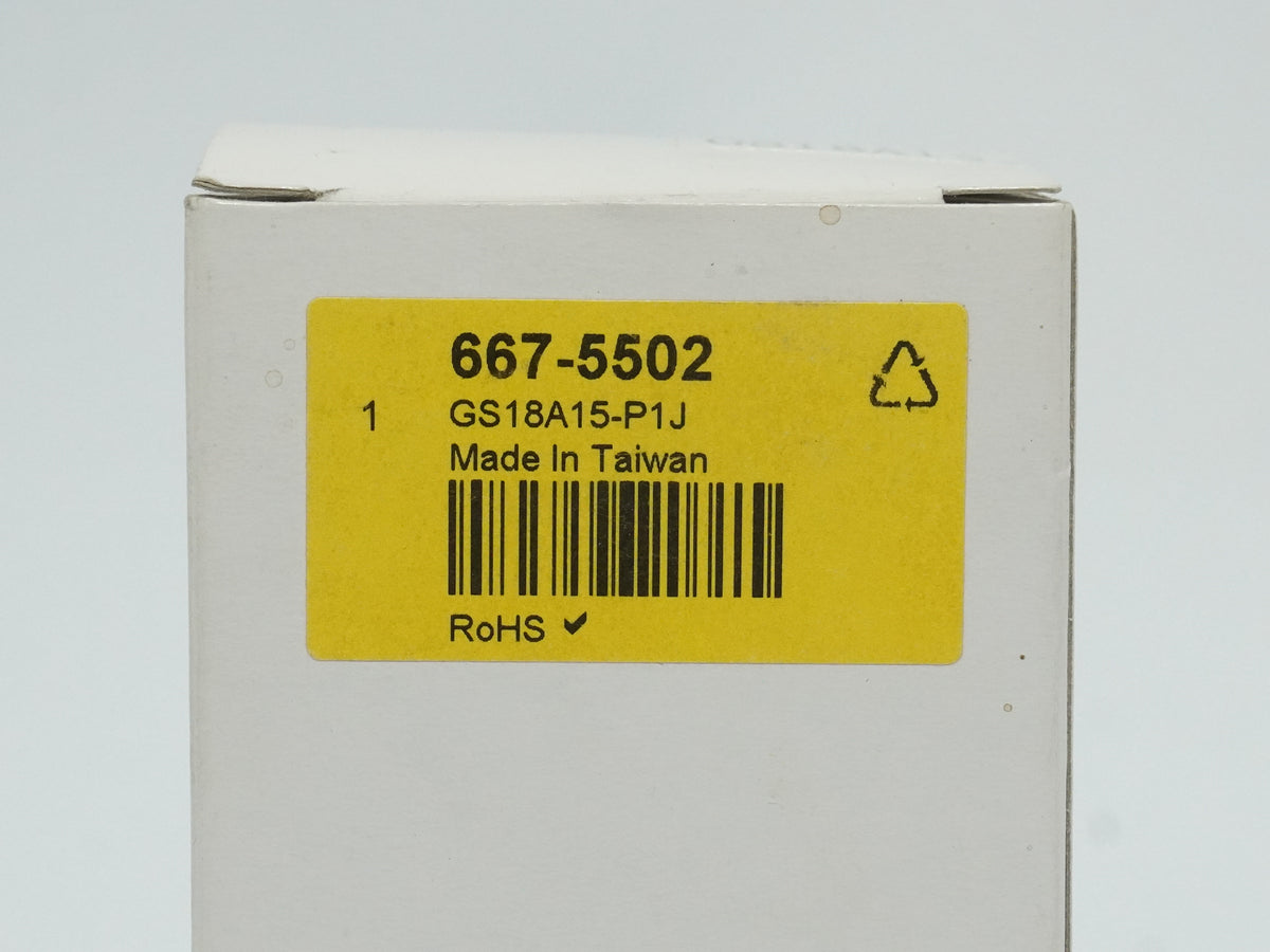 MeanWell GS18A15-P1J 15V 1.20A 18W, RS number 667-5502