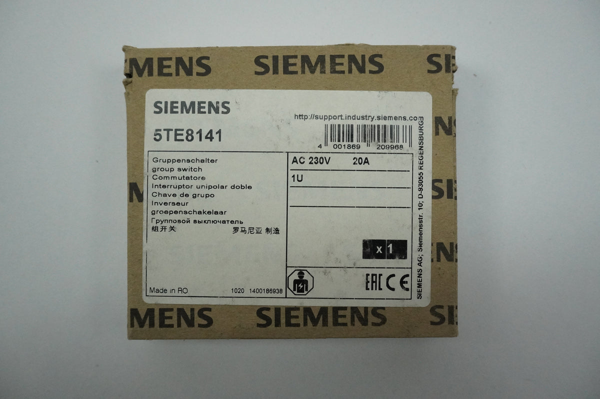 Siemens 5TE8141 5TE8141 Group Switch