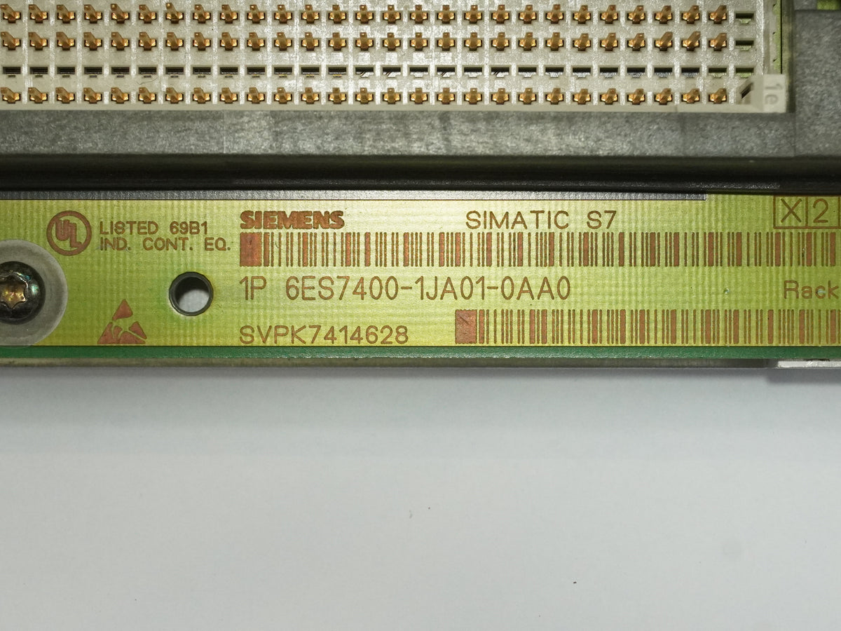 Siemens 6ES7400-1JA01-0AA0 rack UR2 9 slots