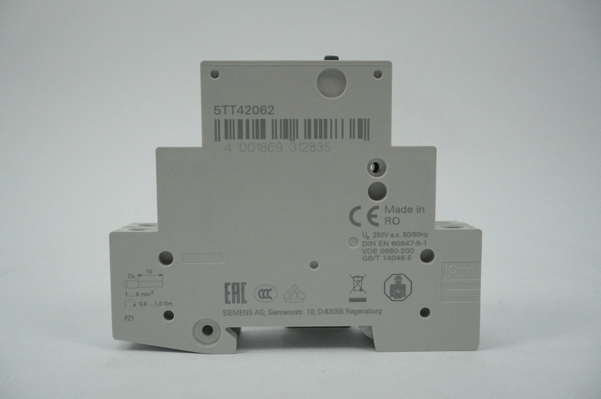 Siemens 5TT4 206-2 Switch Relay 1W/1CO AC 24V 250V 16A Batch of 3pcs.