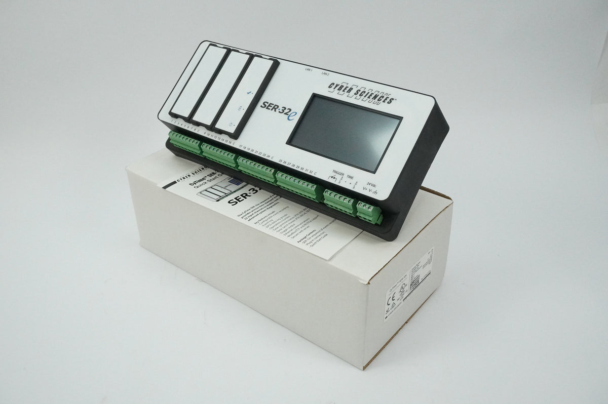 Cyber Sciences SER-32e CyTime SER-32e Sequence of Events Recorder