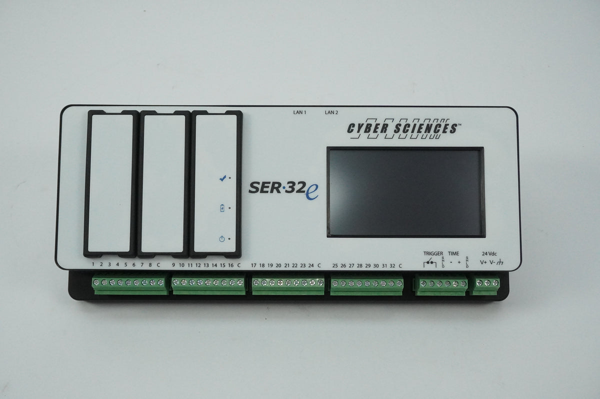 Cyber Sciences SER-32e CyTime SER-32e Sequence of Events Recorder