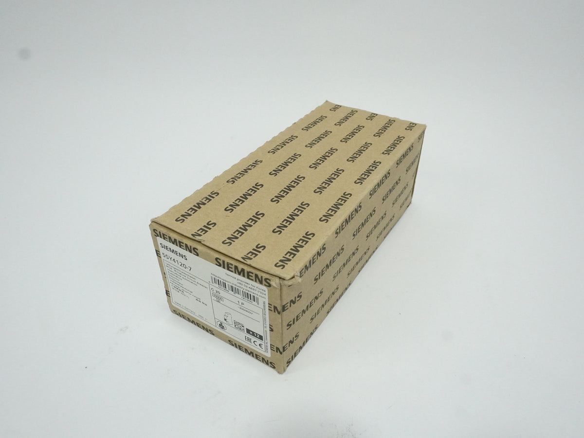 Siemens 5SY4120-7 MCB Miniature Circuit Breaker C20 1P Batch of 12pcs.
