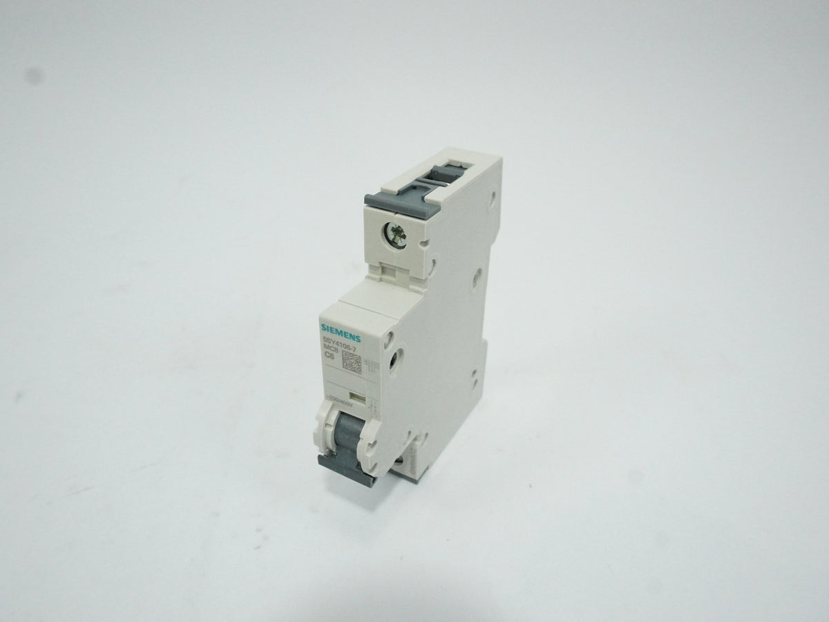 Siemens 5SY4106-7 MCB Miniature Circuit Breaker C6 1P Batch of 12pcs.