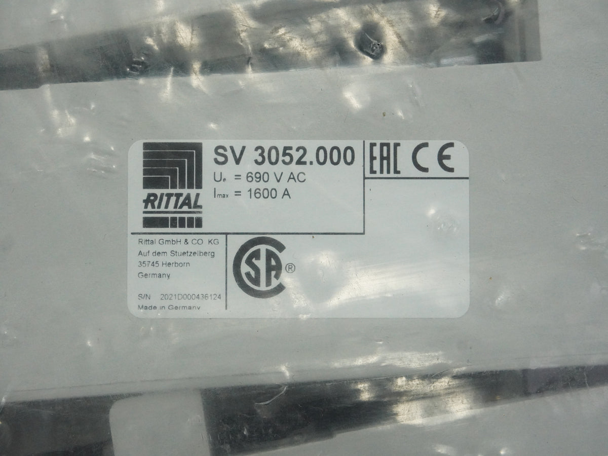 Rittal SV 3052.000 SV 3052.000 Busbar Support / Enclosure Busbar Component