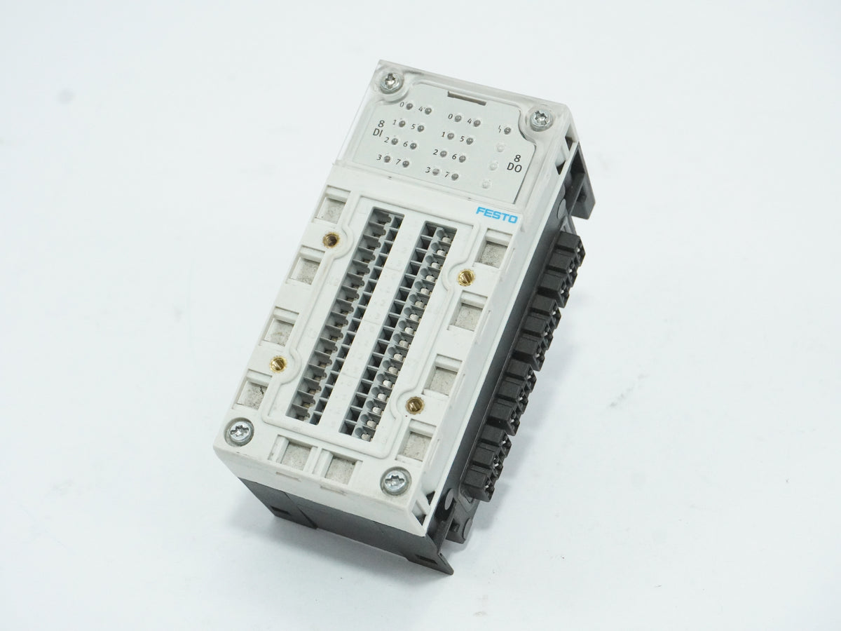 Festo 195742 CPX-GE-EV Electric Interface Module With CPX-AB-8-KL-4POL 195708