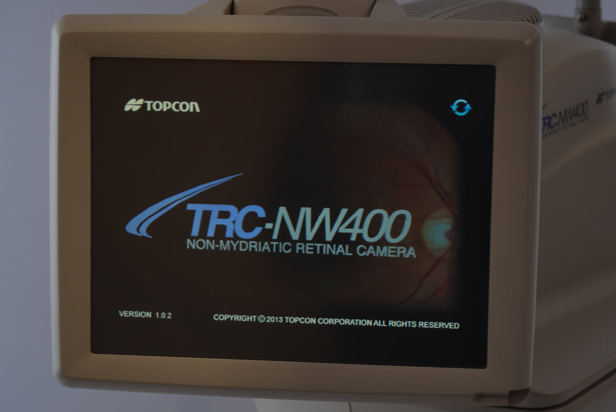 Topcon TRC-NW400 Non-Mydriatic Retinal Camera