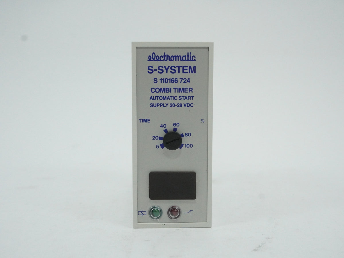 Electromatic S 110166 724 S-SYSTEM Combi Timer Automatic Start