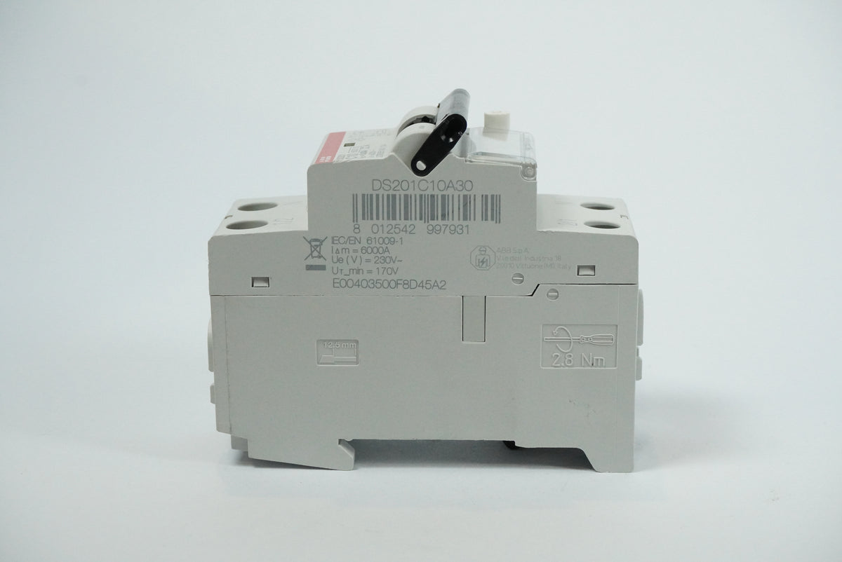 Abb 2CSR255140U1104 DS201C10A30 Residual Current Circuit Breaker