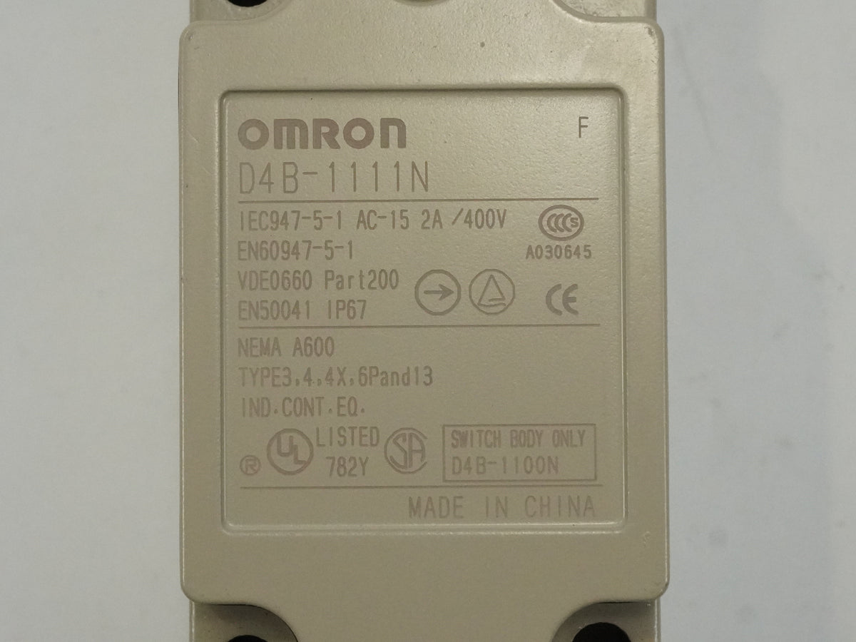Omron D4B-1111N D4B-1111N Limit Switch