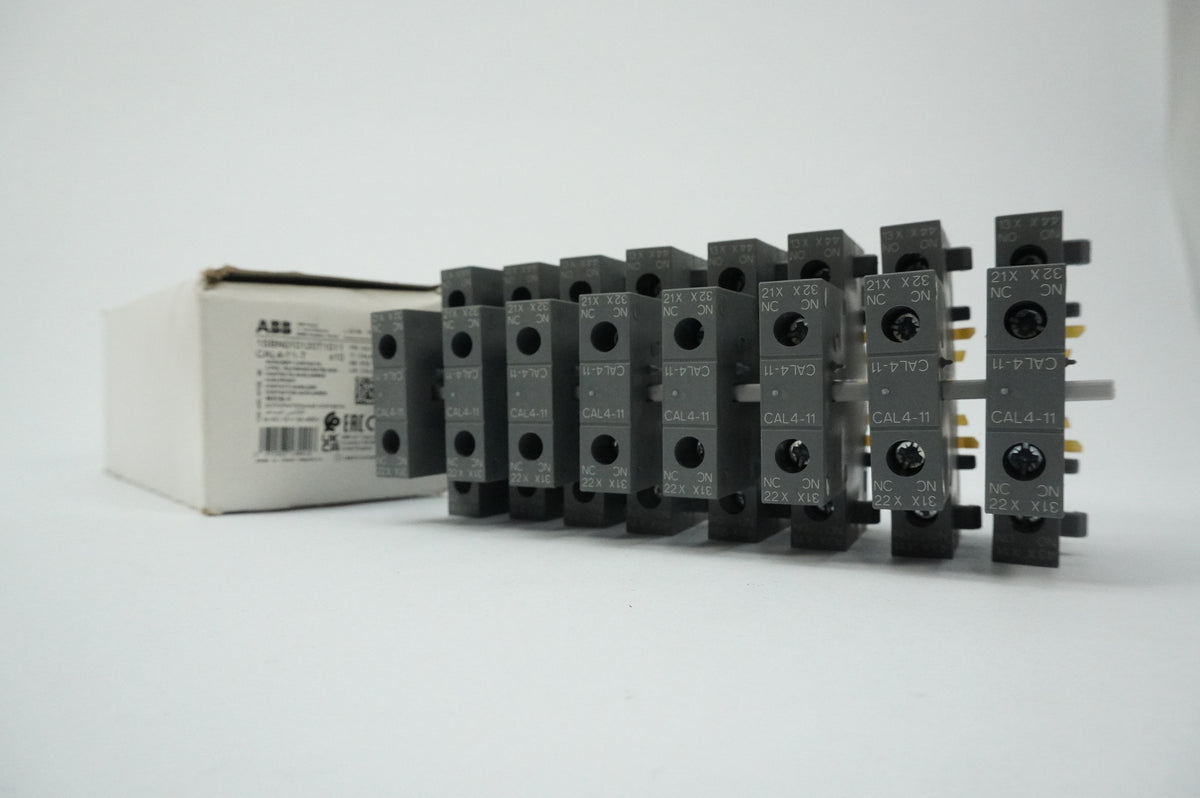 Abb 1SBN010120T1011 CAL4-11-T Auxiliary Contacts Block 8 pcs