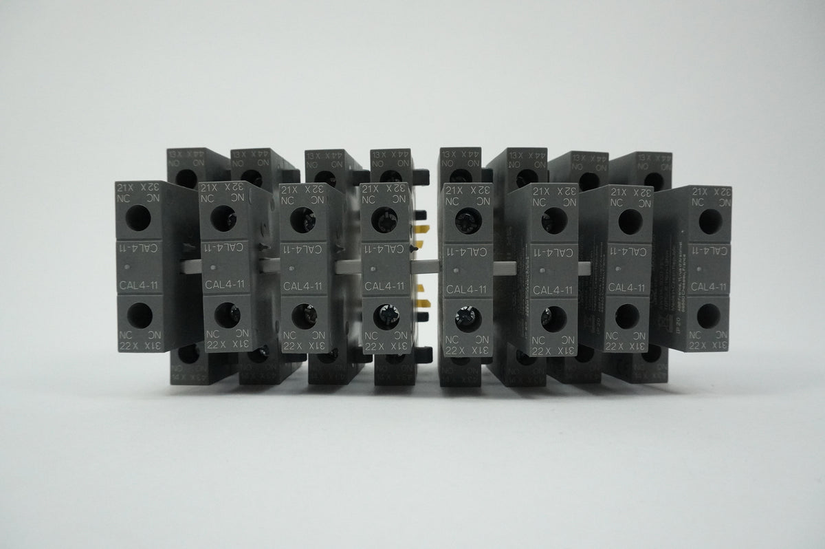 Abb 1SBN010120T1011 CAL4-11-T Auxiliary Contacts Block 8 pcs