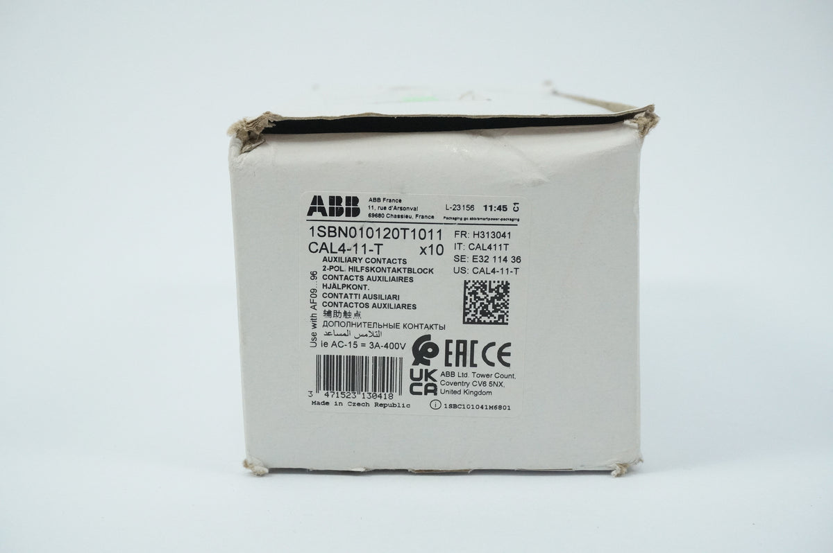 Abb 1SBN010120T1011 CAL4-11-T Auxiliary Contacts Block 8 pcs
