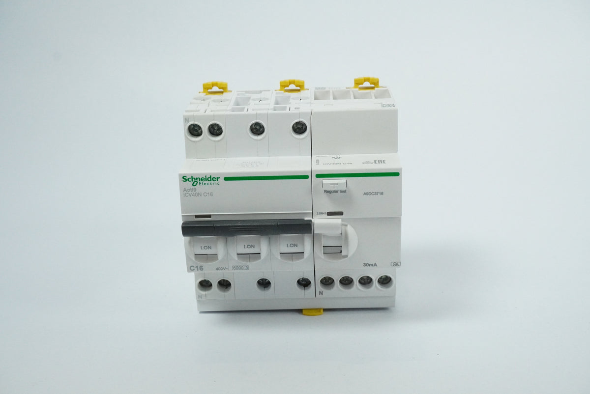 Schneider Electric A9DC3716 Acti9 iCV40N C16 RCBO