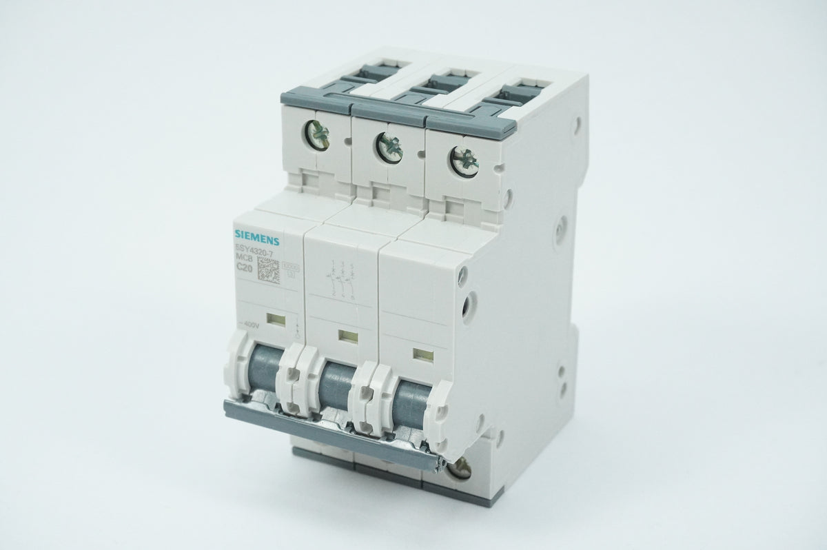 Siemens 5SY4320-7 5SY4320-7 MCB Miniature Circuit Breaker C20 3P