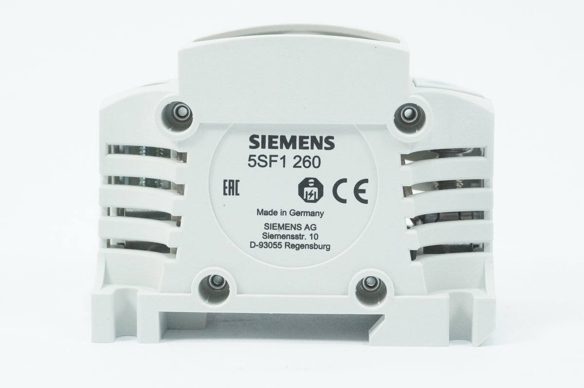 Siemens 5SF1260 DIAZED DIII Fuse Base 63A 1P Moulding Material