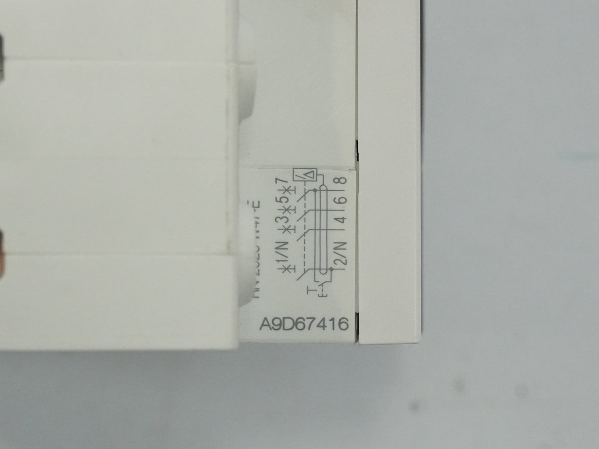 Schneider Electric A9D67416 Acti9 IC60 RCBO 4P 16A 30mA-C-A Circuit Breaker