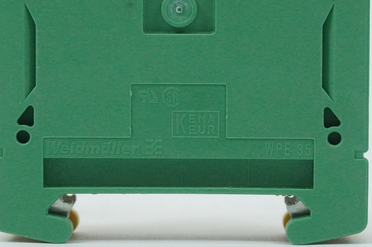 Weidmüller 1010500000 WPE 35 PE Terminal Block Batch 25pcs.