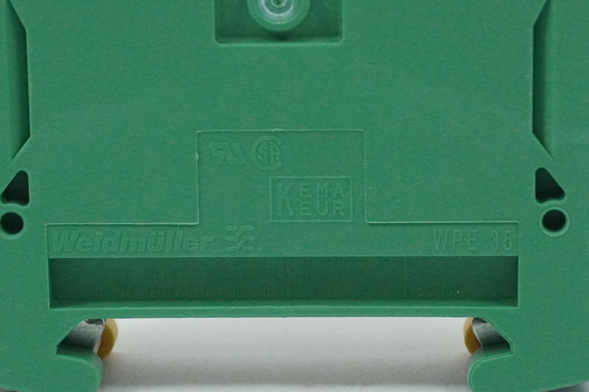 Weidmüller 1010500000 WPE 35 PE Terminal Block Batch 24pcs.