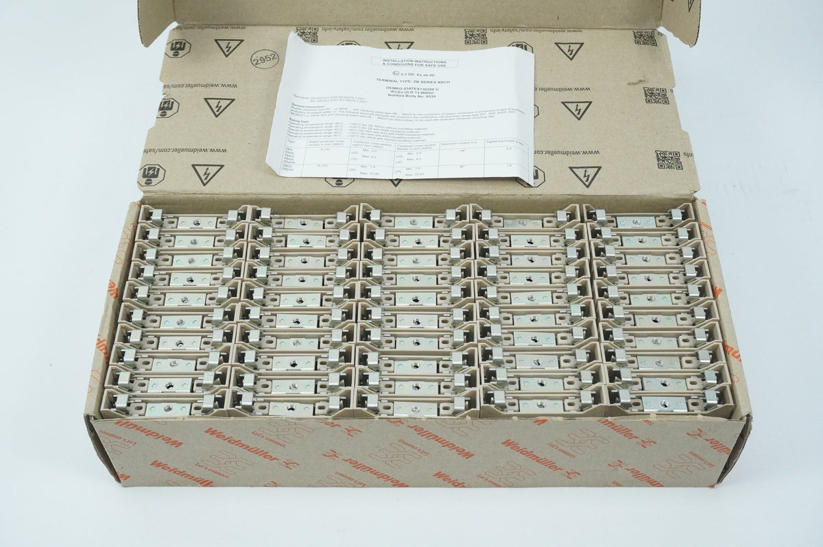Weidmüller 1059000000 WEW 35/1 End Bracket Batch 50pcs.