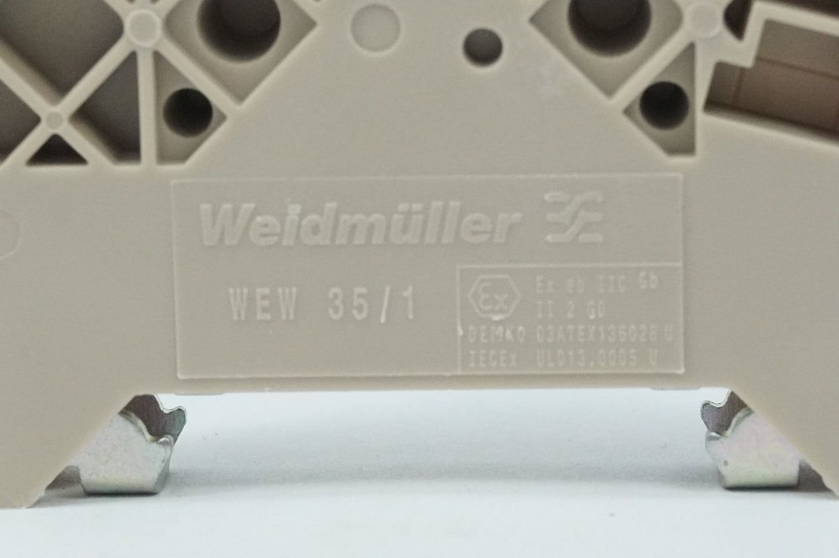 Weidmüller 1059000000 WEW 35/1 End Bracket Batch 50pcs.
